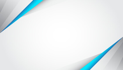 Elegant geometric blue and gray business