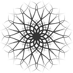 Abstract mandala graphic design mandala  art painting for ancient geometric concept background