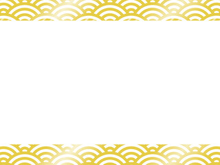 青海波フレーム