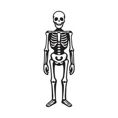 Funny Skeleton SVG