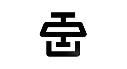 Obraz premium Abstract design icon