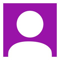 Account Button Icon in lila © kebox