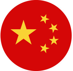 china flag button
