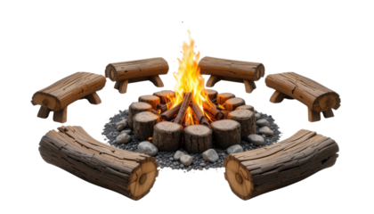 Flames dance from burning candles in a church and fireplace, casting a hot, red-orange blaze