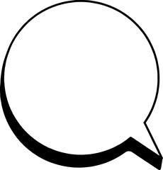 blank empty speech bubbles for text icon . colourful pattern of empty different shape speech bubbles. Vector illustration modern banner style. Color banners Vector stock illustration. 