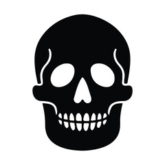 Fototapeta premium Mystical Floral Skull SVG