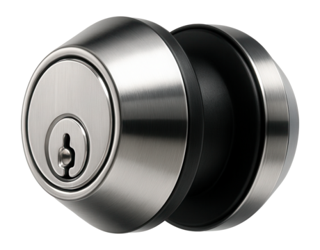 Double cylinder deadbolt with key entry on both sides