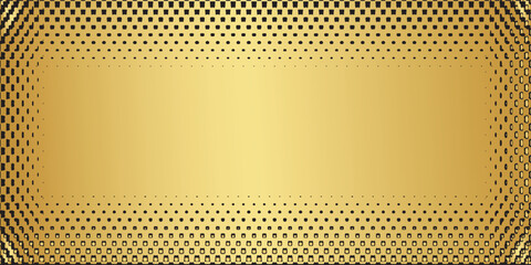 abstract golden glittering halftone background