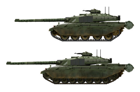 A collection of MBT concepts (top: C62 Challenger, bottom: Challenger 1A5). Individual images, in full size, can be found in the portfolio or by name in the site search