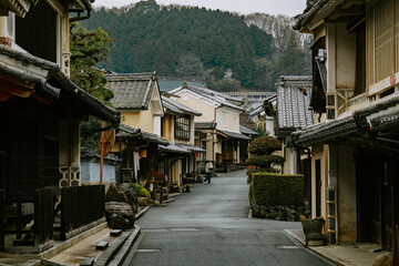 Yokaichi Old Town in Uchiko, Japan
