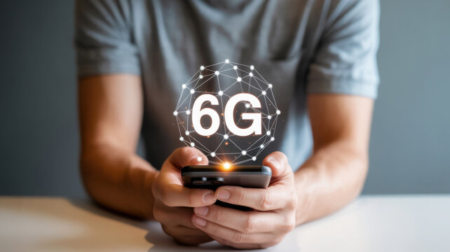 6G Wireless Technology on Mobile Phone Connection