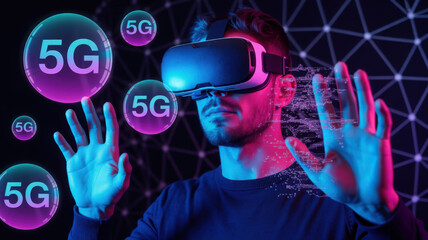 Immersive 5G VR Experience with Advanced Technology
