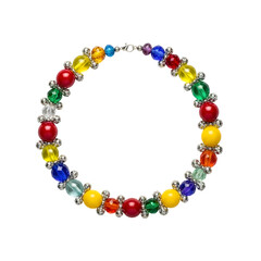 colorful beads necklace
