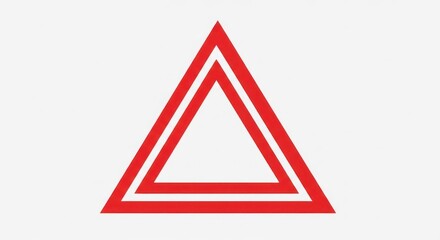 Red warning triangle