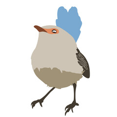 Bird con border. Bird feather silhouette symbol. Bird border isolated on a white background	