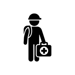 Obraz premium Medical First Responder icon