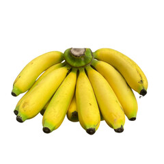 bananas isolated on white background