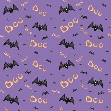 15 Halloween Seamless pattern, 300 DPI, 5000xx5000 px
