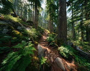 Fototapeta premium Forest Path