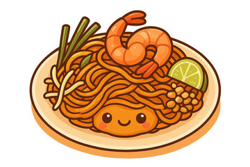 hand drawn illustration of an apple