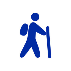 お遍路巡礼アイコン / Pilgrimage Henro Icon