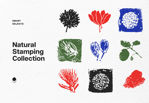 Botanical Stamping Elements