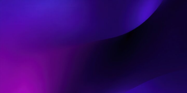 Abstract purple gradient background with a curved shape for modern design.