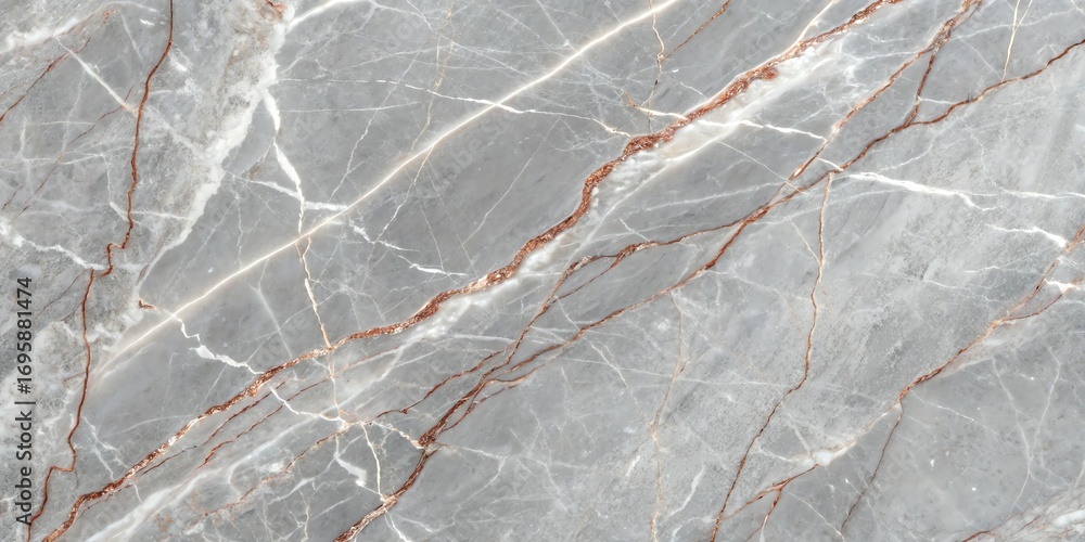 Poster close-up macro texture of gray marble with subtle white veining for backgrounds and design
