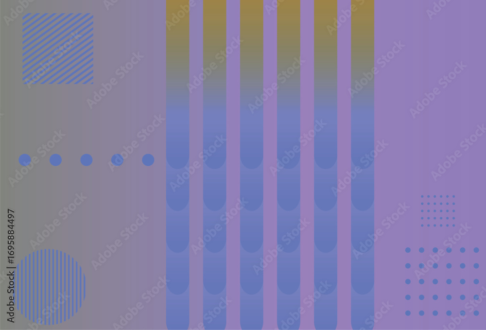 Aufkleber modern gradient poster background vector . cover template with colors geometric shape pattern. moder