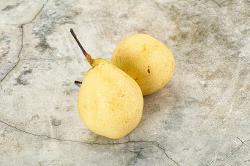 Sweet juicy yellow Chinese Pears