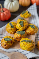 healthy home made Pumpkin scones