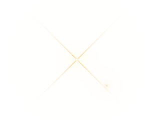 Soft golden sparkle starburst light effect isolated on transparent background – Radiant glowing flare, Magic sparkle, Light burst, Lens flare, Elegant energy flash