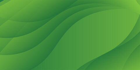 Abstract green wavy background. Vector EPS 10