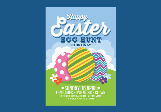 Happy Easter Egg Hunt For Kids