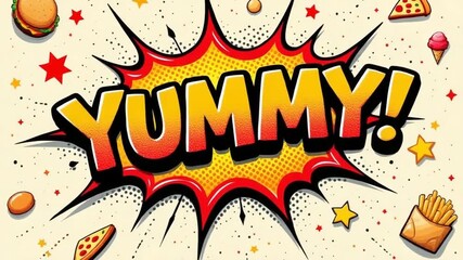 pop art explosion background - Powered by Adobe