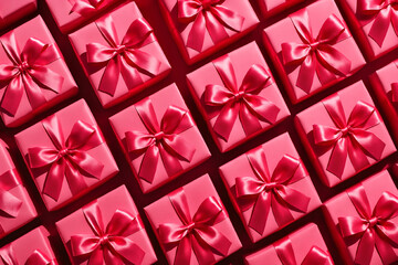 Obraz premium lots of gift boxes