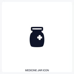 Medical Jar Icon
