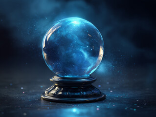 Mystic fortune telling orb