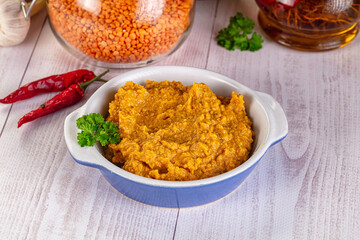 Indian cuisine - Lentil vegan dal