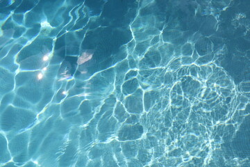 Fototapeta premium blue water surface