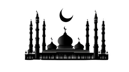 islamic calligraphy of mosque