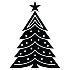 Obraz premium abstract christmas tree