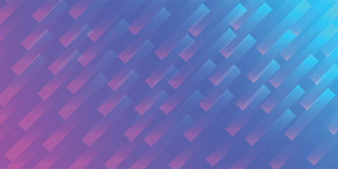 Abstract geometric pattern with diagonal lines featuring a gradient of blue and purple hues.