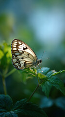 Obraz premium Butterfly in Gentle Breeze Natural Light