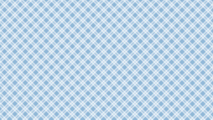 Blue diagonal checkered in the white background. Plaid diagonal wallpaper.