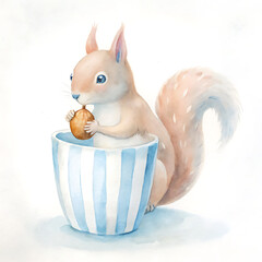 rabbit bunny with a basket