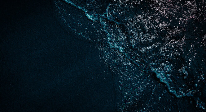 dark blue abstract beach background