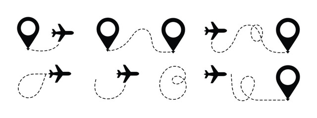 Airplane flight routes travel destinations travel planning vacation destinations travel routes flight route map