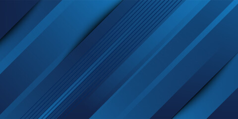 Obraz premium Abstract background dark blue with modern corporate concept