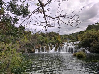 Skradinski Buk Waterfall, Krka National Park, Croatia